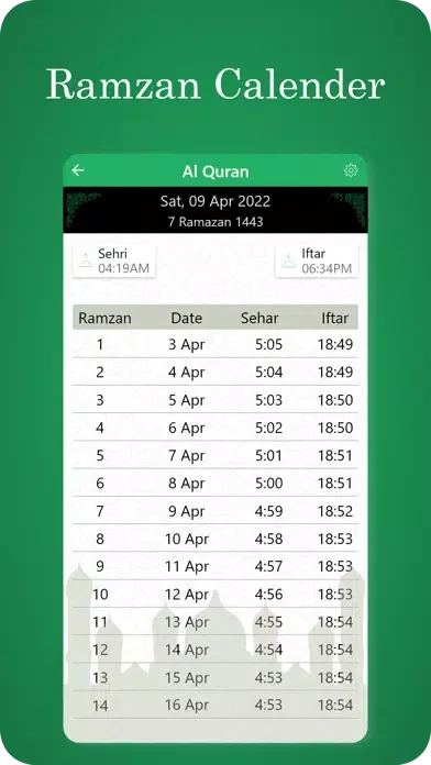 Muslim Prayer Times - Quran Ekran Görüntüleri