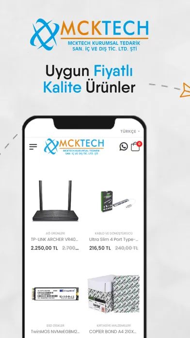 Screenshot di MCKTECH