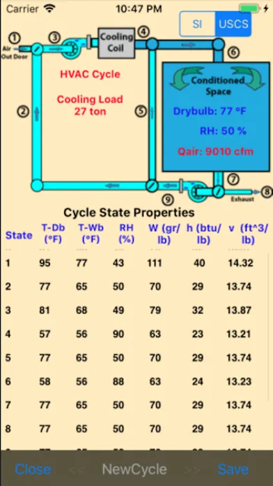 Zrzuty ekranu Energy Cycles
