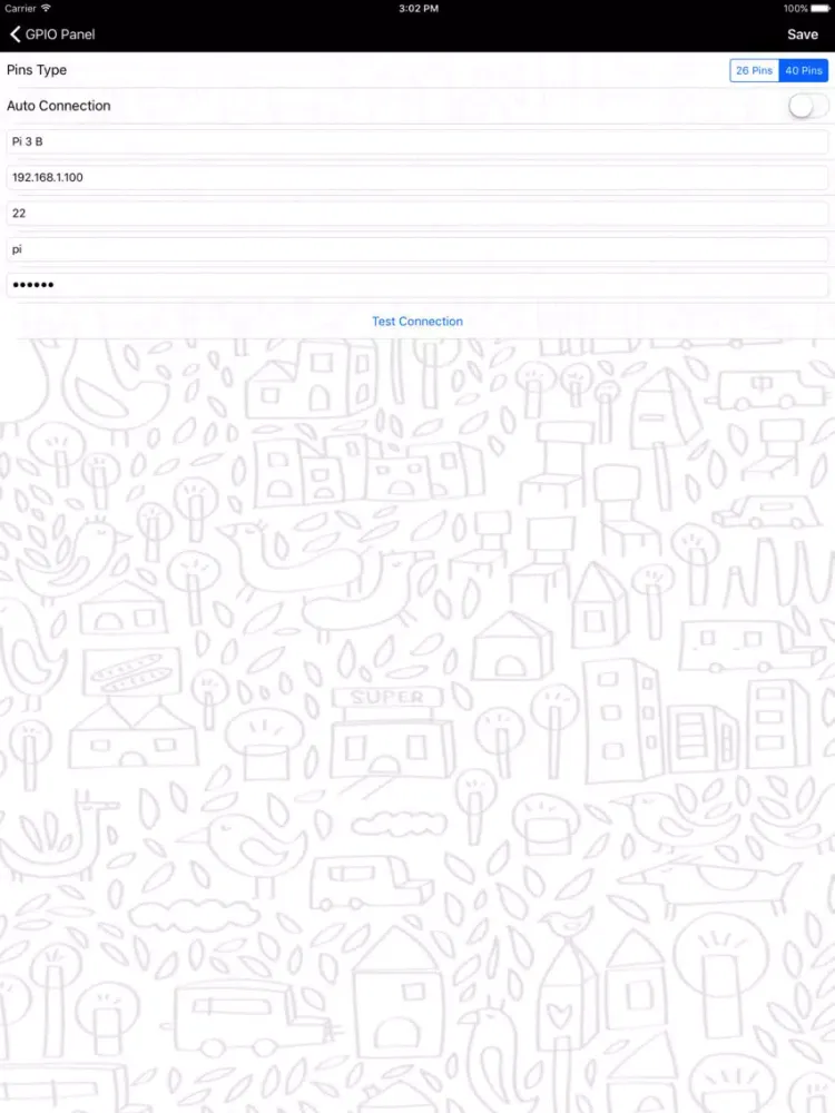 GPIO Master iPad 應用截圖