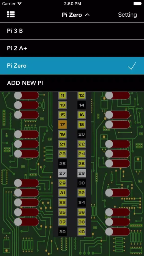GPIO Master應用截圖
