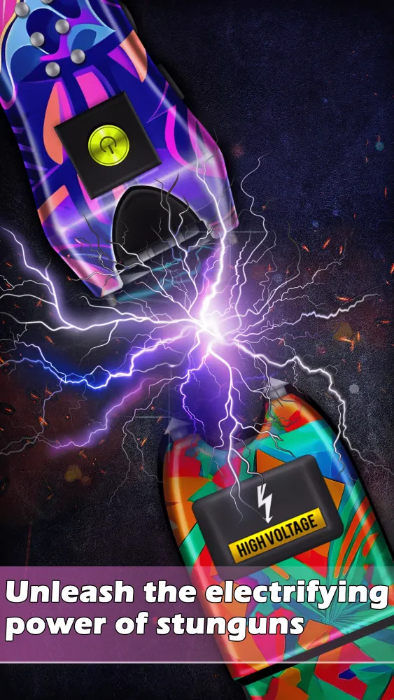 Captures d'écran de Taser Prank Simulator