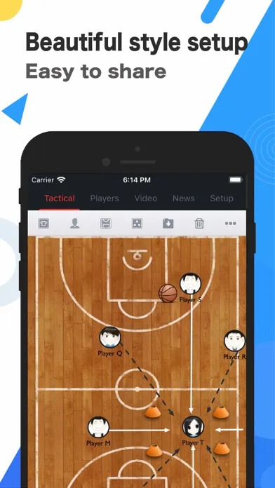 Ảnh chụp màn hình của CoachBook-Basketball