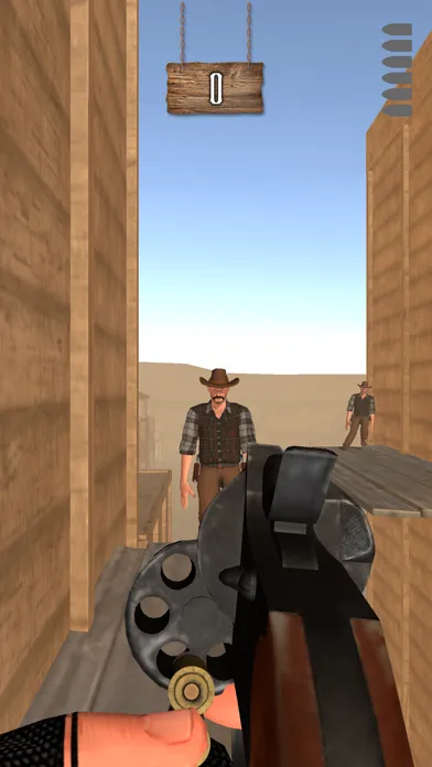 Capturas de tela do Revolver Shot 3D