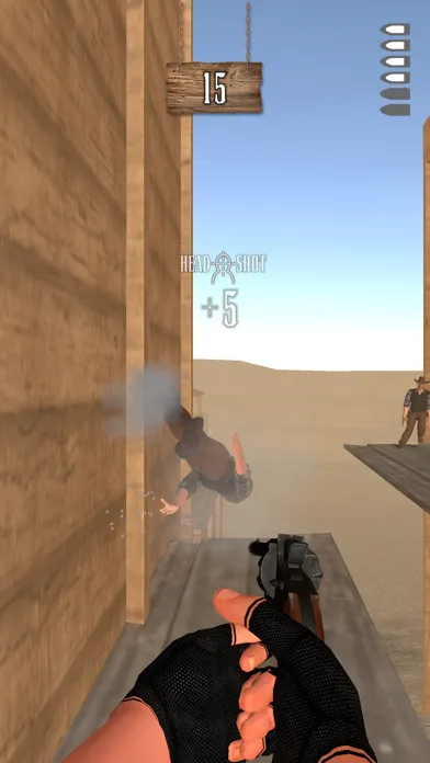 Capturas de tela do Revolver Shot 3D