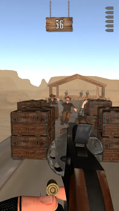 Capturas de tela do Revolver Shot 3D