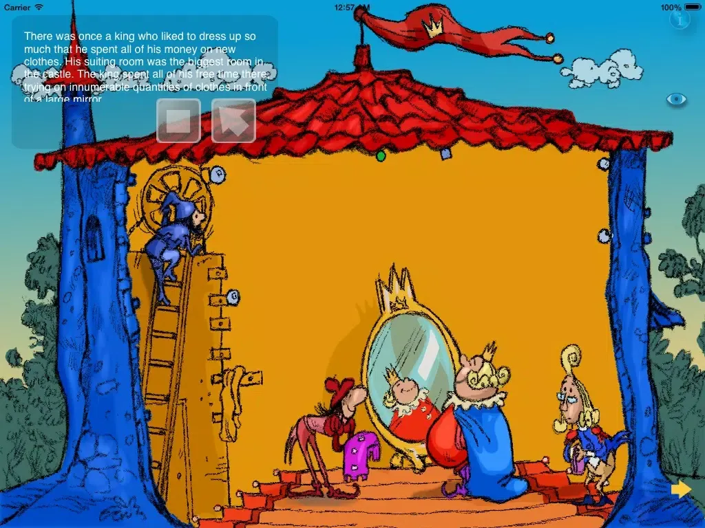 صور The Emperor's new clothes Interactive Storybook iPad 