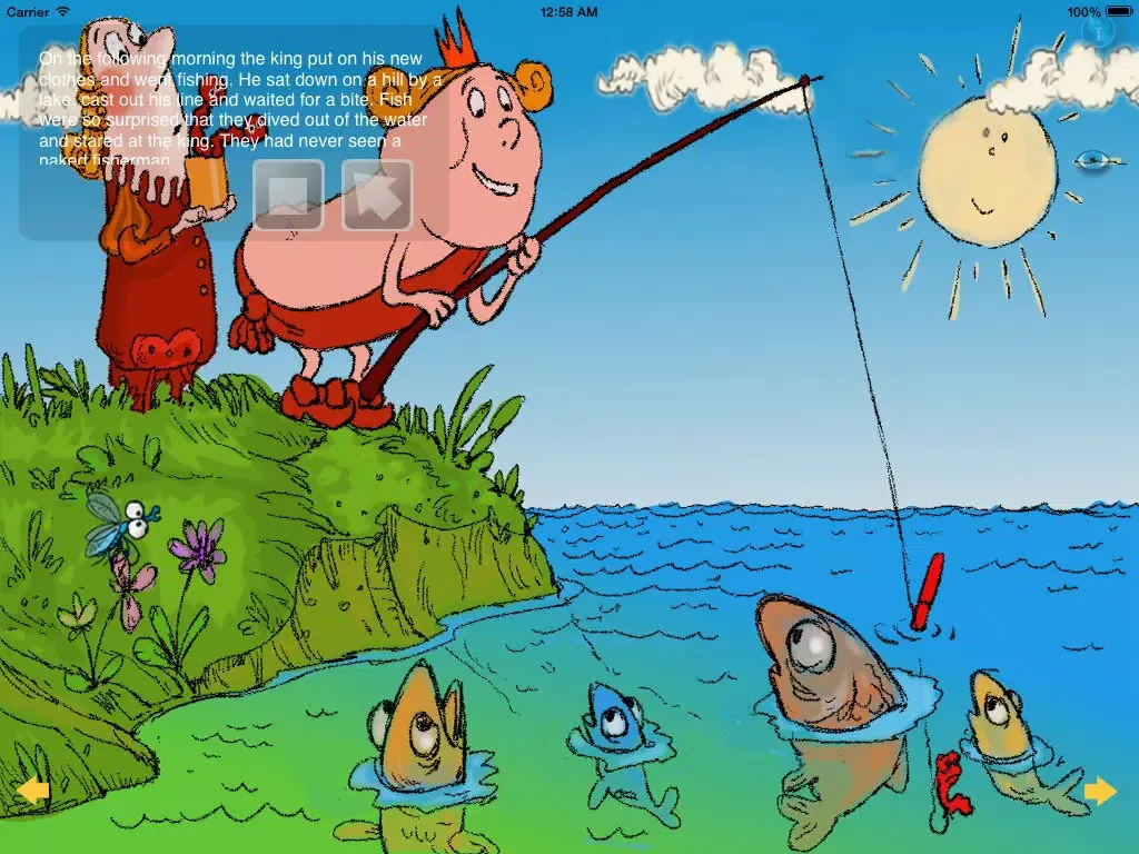 صور The Emperor's new clothes Interactive Storybook iPad 