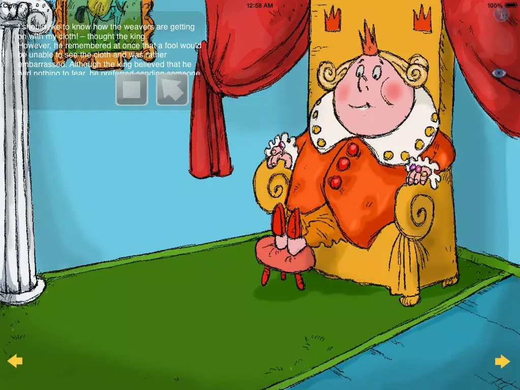 صور The Emperor's new clothes Interactive Storybook iPad 