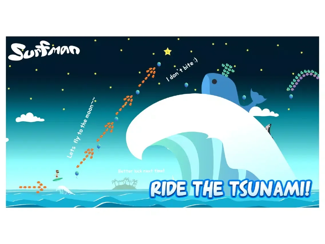 Surfman: Relax and Surf! iPad  Screenshots