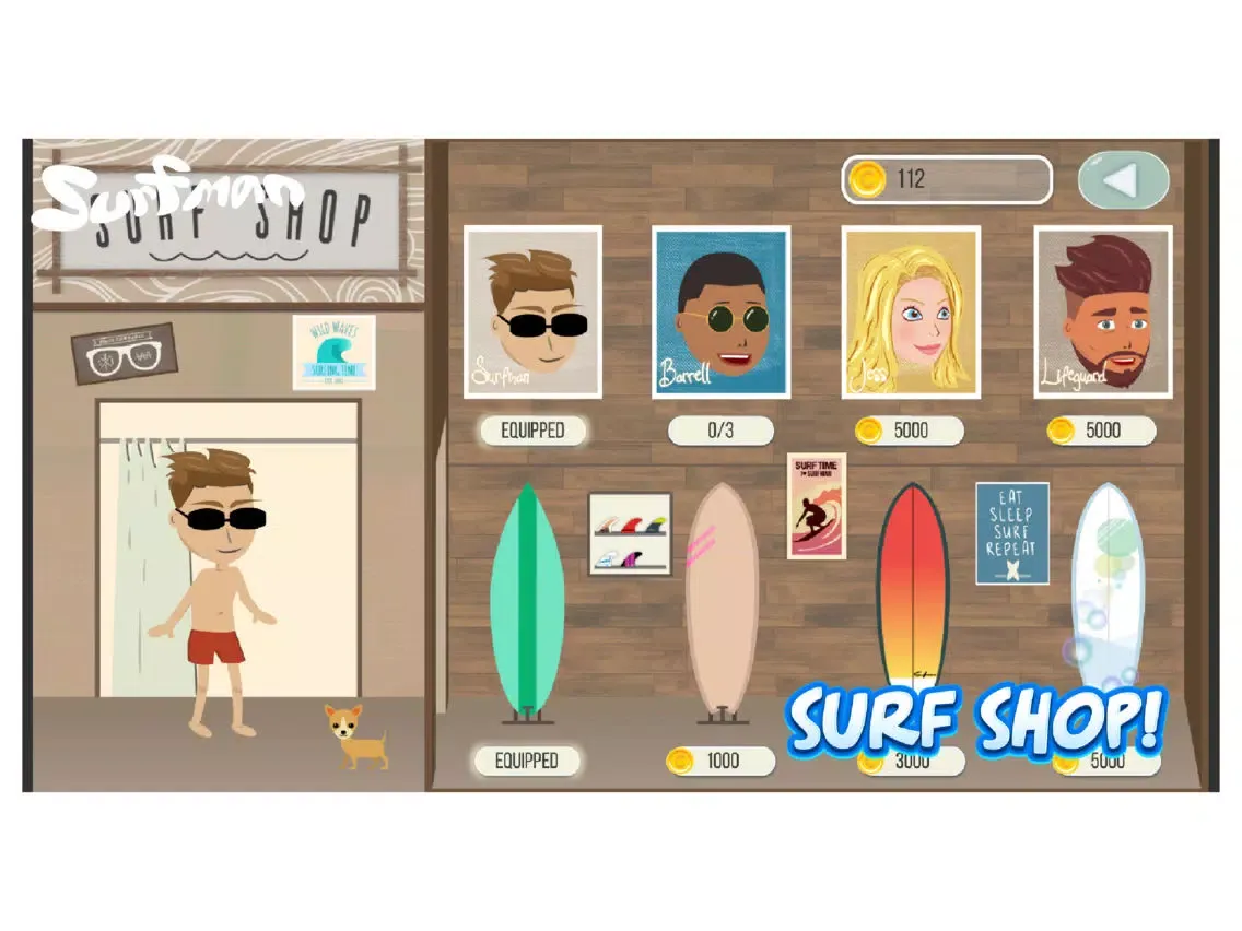 Surfman: Relax and Surf! iPad  Screenshots