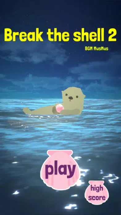 Capturas de tela do Sea otter breaks the shell 2