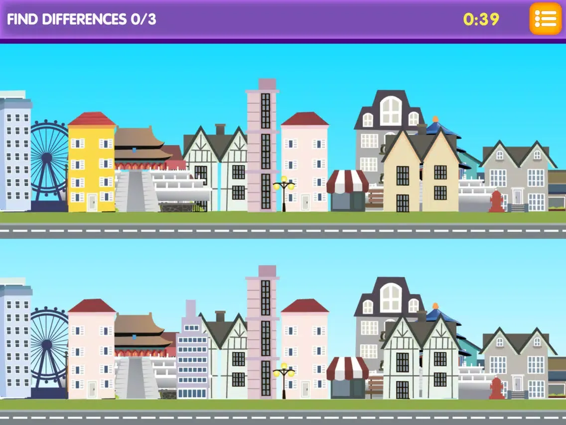 Find Differences in City: COP iPad  スクリーンショット