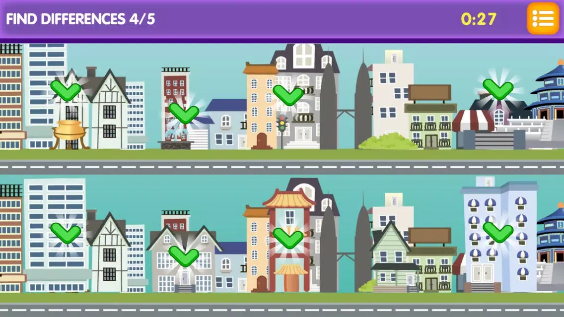 Find Differences in City: COP スクリーンショット