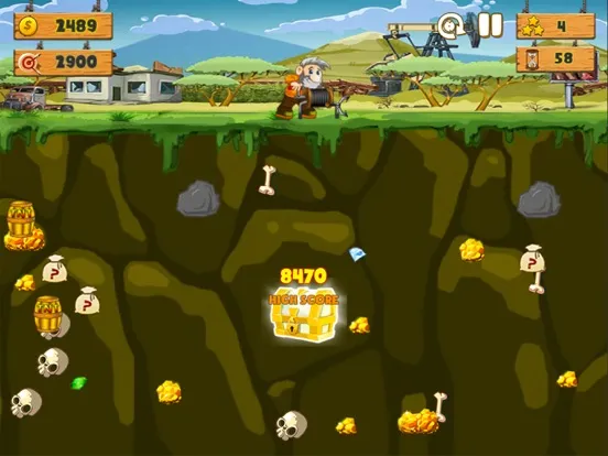 Gold Miner Special - Gold Rush iPad  Ekran Görüntüleri