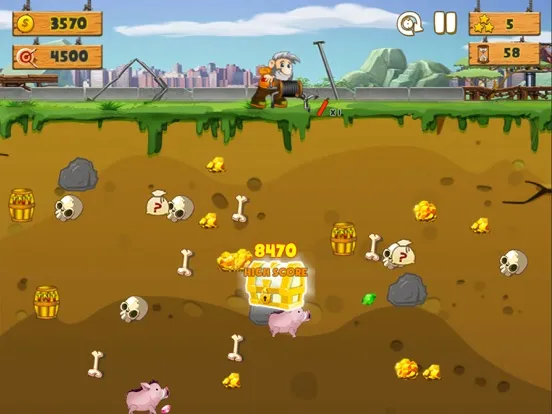 Gold Miner Special - Gold Rush iPad  Ekran Görüntüleri