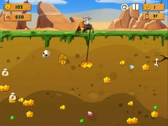 Gold Miner Special - Gold Rush iPad  Ekran Görüntüleri