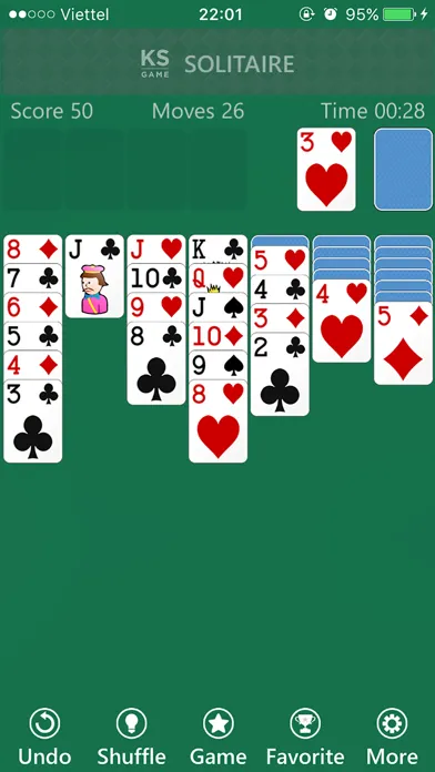 Solitaire Klondike Awesome স্ক্রিনশট