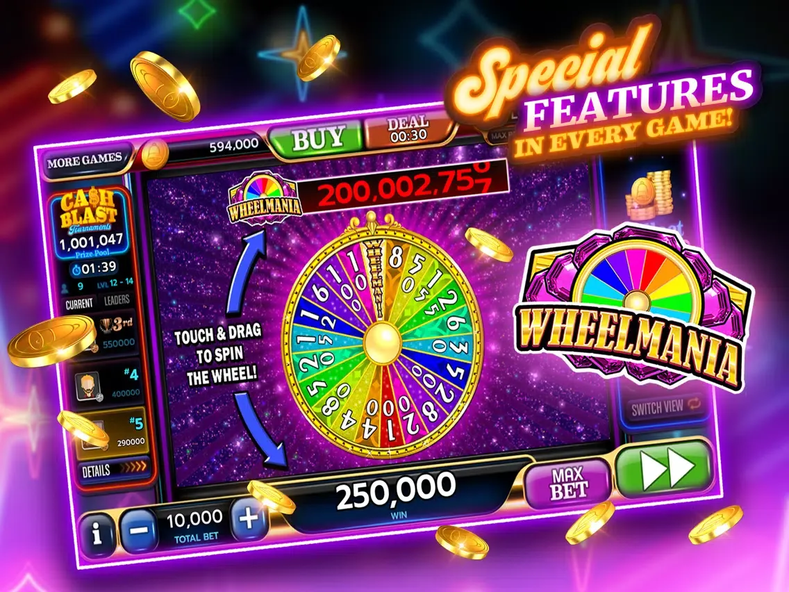تصاویر Ding Slots Ding Slot Machines iPad 