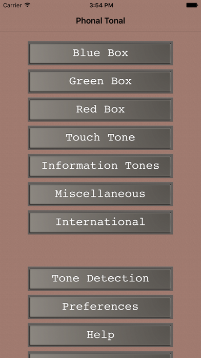 Phonal Tonal スクリーンショット