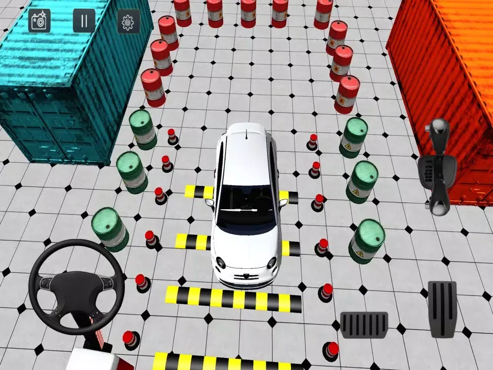Real Car Drive to Park & Race iPad  स्क्रीनशॉट