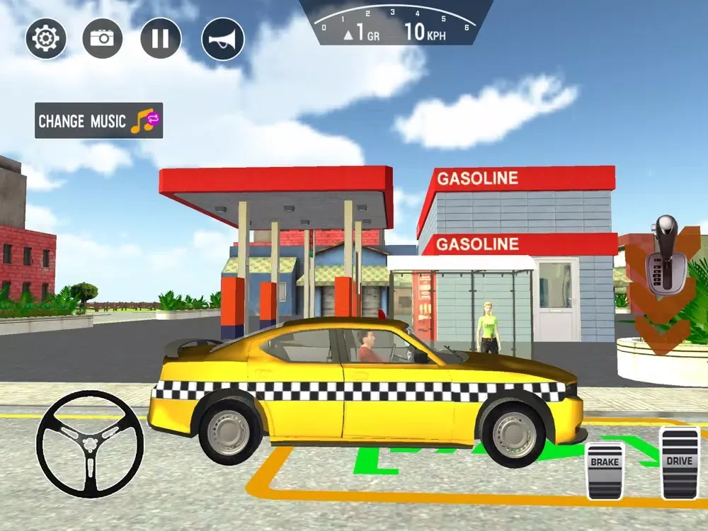 US Taxi Simulator & Car Drive iPad  স্ক্রিনশট