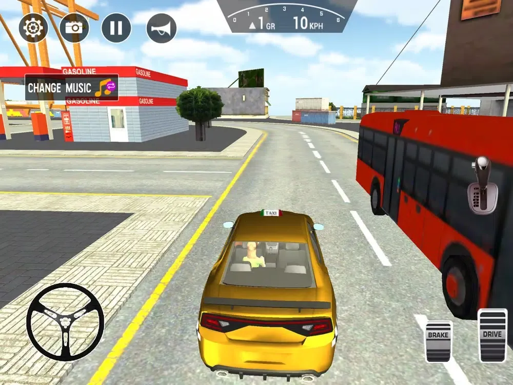 US Taxi Simulator & Car Drive iPad  স্ক্রিনশট