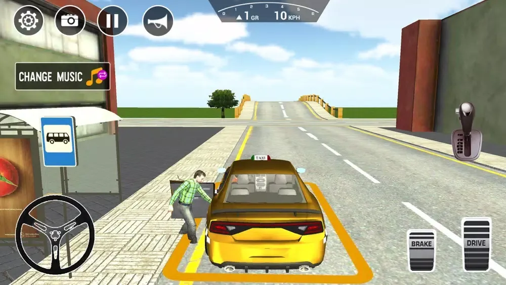 US Taxi Simulator & Car Drive স্ক্রিনশট