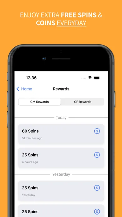 CM Rewards: Spins & Coin Links Screenshots