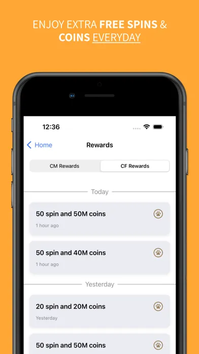 CM Rewards: Spins & Coin Links Screenshots