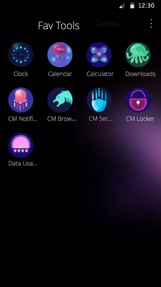 تصاویر Jellyfish CM Launcher Theme