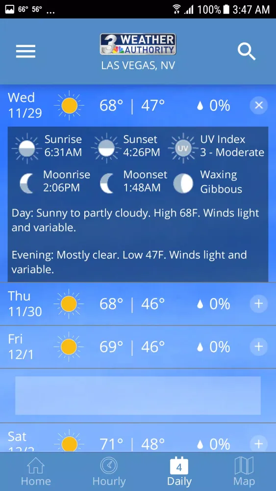 MyWeather3应用截图