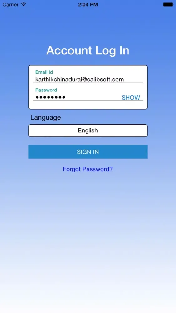 Smart CRM tool 스크린샷