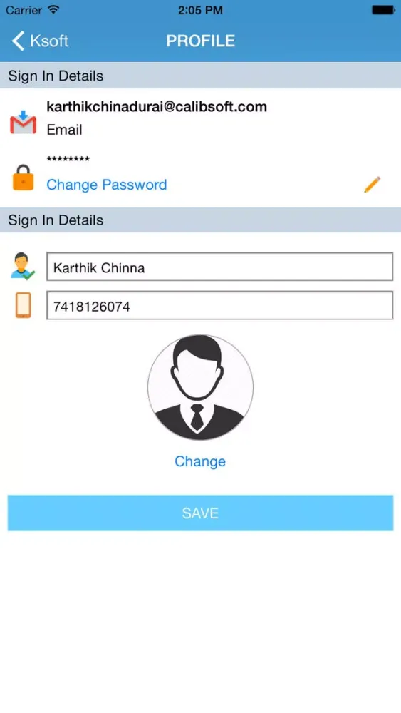 Smart CRM tool 스크린샷