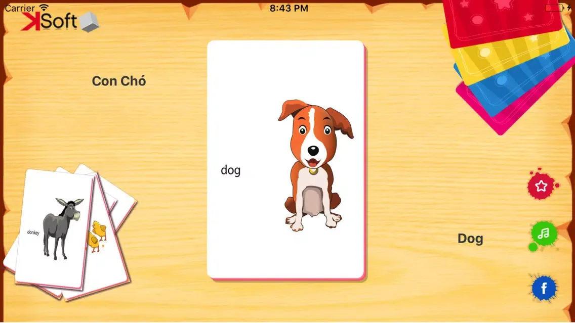Animals Flashcard 스크린샷