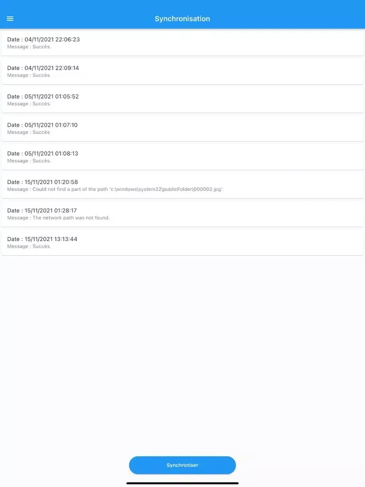تصاویر kInventory(Gestion Inventaire) iPad 