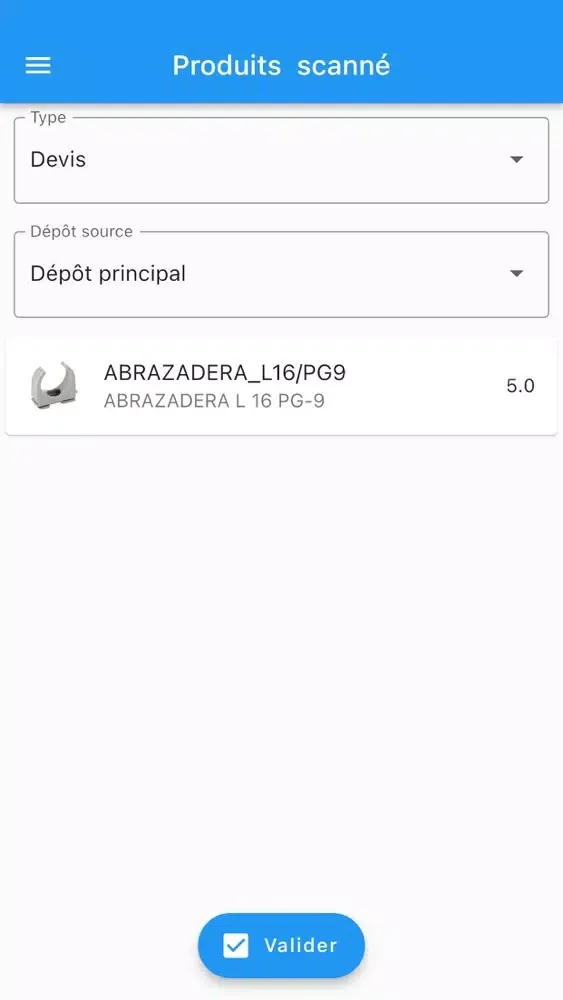 تصاویر kInventory(Gestion Inventaire)