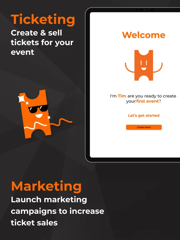PromoTix Organizer iPad  Screenshots