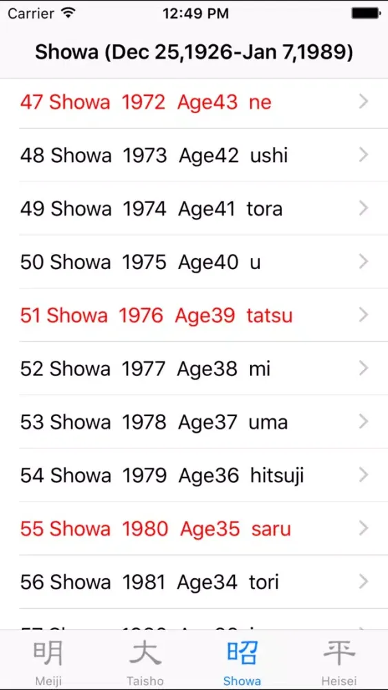 Tangkapan skrin How Old ? (Age Plus)