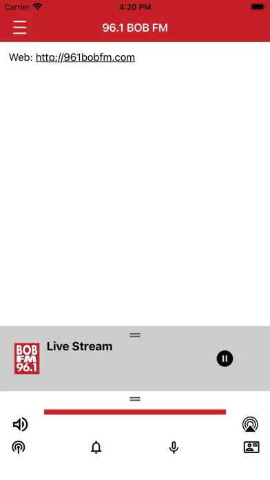 96.1 Bob FM KSRV スクリーンショット