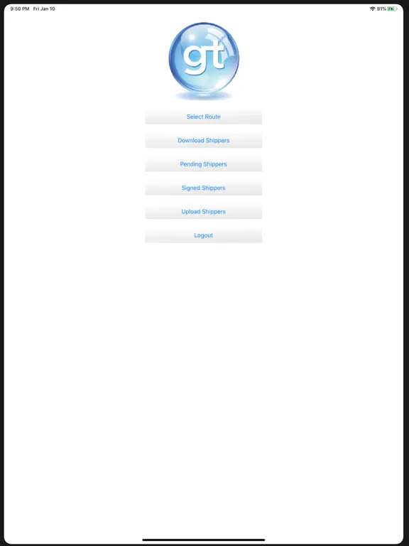 GlassTrax Digital Signature iPad  スクリーンショット