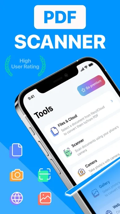 Zrzuty ekranu PDF Scanner & Scan Documents