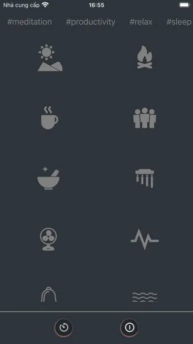 Capturas de pantalla de White noise mixer: Focus sound