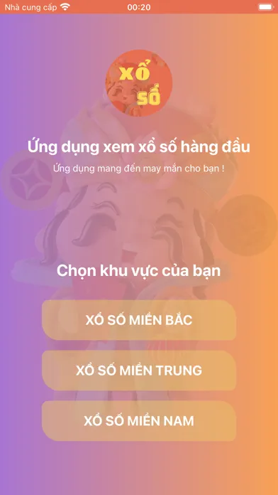 Capturas de pantalla de Xổ số may mắn: Xem xổ số