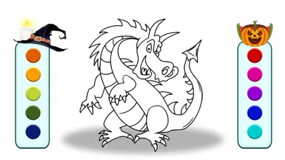 Scary Monsters Coloring Book Screenshots