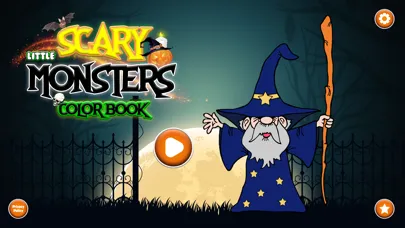 Scary Monsters Coloring Book Screenshots