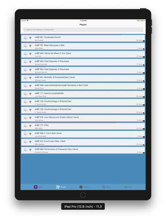 BCI Mobile Conference iPad  Ekran Görüntüleri