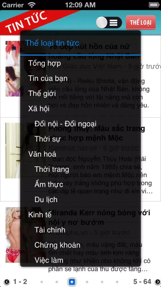Скриншоты Tin tức - Hot News