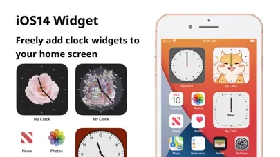 Capturas de pantalla de Analog Clock Widget
