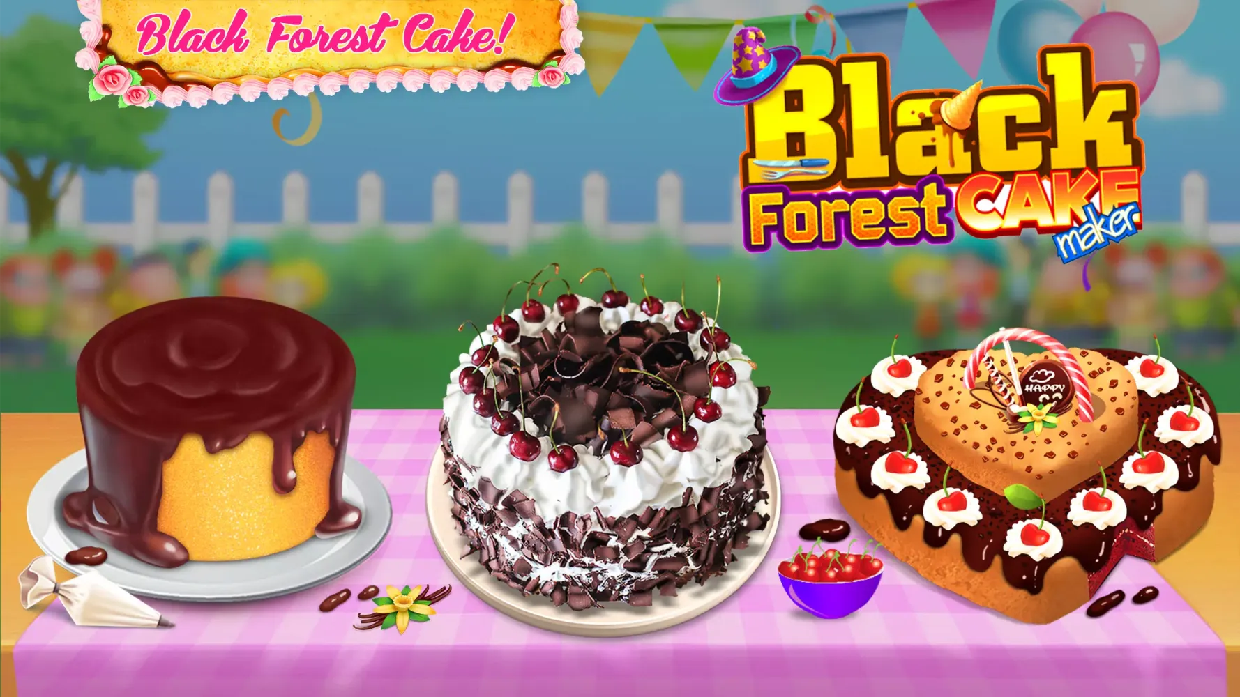 Black Forest Cake Maker Screenshots